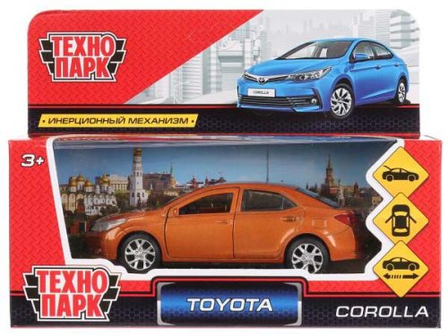 Технопарк Металлическая модель "Toyota Corolla"