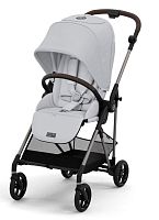 Cybex Прогулочная коляска Melio / цвет Fog Grey (светло-серый)					