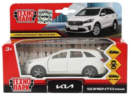 Технопарк Металлическая модель «Kia Sorento Prime» / цвет белый